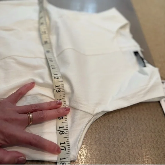 Zara Off White Sleeveless Midi Dress a use XS, M, L - Picture 4 of 8